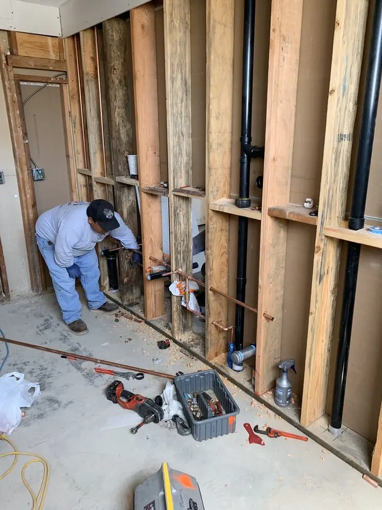 Commercial rough-in plumbing for Gas Line Repair in Loxahatchee